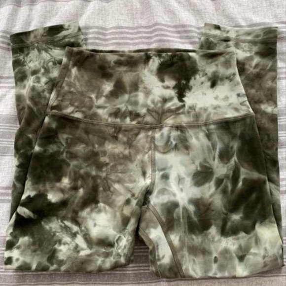 lululemon athletica Pants - Lululemon Align 25" Leggings Diamond Dye Green